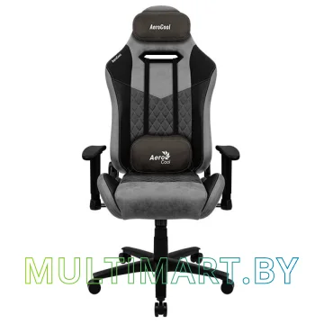 Кресло компьютерное AeroCool Duke Ash Black (черный/пепельный)